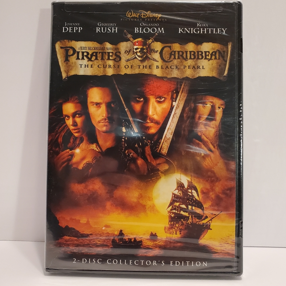 Pirates of the Caribbean DVD The Curse of the Black Pearl